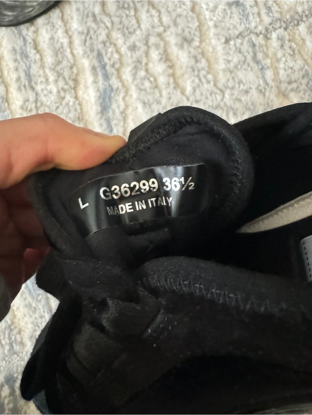 Chanel Black Velvet & Suede Sneakers CC Logo and Clear Quilted Heel
